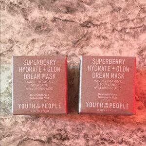 2 Superberry Hydrate + Glow Dream Mask